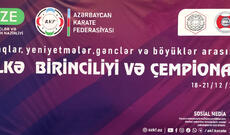 ÖTƏN GÜN AŞİHARA KARATE ÜSLUBU ÜZRƏ XIX ÖLKƏ BİRİNCİLİYİ VƏ ÇEMPİONATI TƏŞKİL OLUNUB