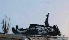 Londonun mərkəzində Benksinin yeni əsəri peyda olub