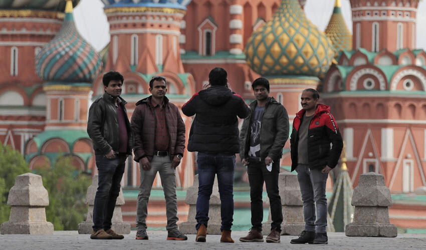 2026-cı ildə Rusiyaya 40.000 hindistanlı miqrant işçi gələcək