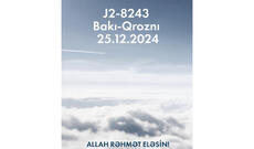 Birinci vitse-prezident Mehriban Əliyeva AZAL təyyarəsinin qəzaya uğramasının ildönümü ilə bağlı paylaşım edib