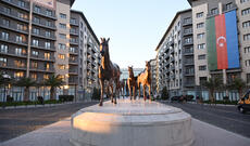 Prezident İlham Əliyev “Bakı Ağ Şəhər”də olub