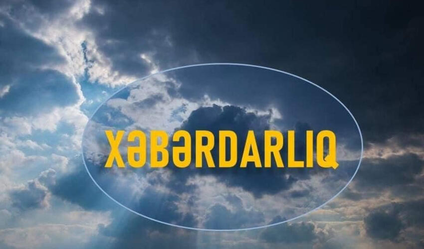 Azərbaycanın rayonlarında dekabrın 29-u axşamdan 30-u səhərədək hava yağıntılı olacaq – XƏBƏRDARLIQ