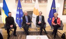 Zelenski Kiprdə Aİ liderləri ilə görüşdü