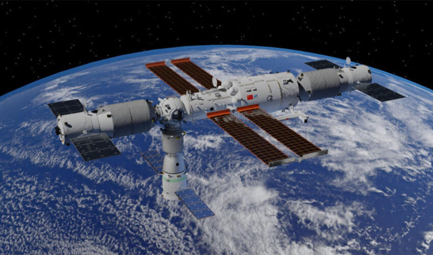 Çin kosmik stansiyasında litium-ion akkumulyatorları ilə təcrübə aparılıb