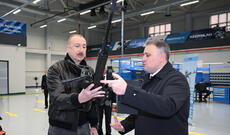 Prezident İlham Əliyev Tərtər elektromexanika zavodunun yenidənqurmadan sonra açılışında iştirak edib