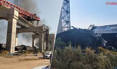 Taylandda tikinti kranı qatara düşməsi nəticəsində 20-dən çox insan ölüb