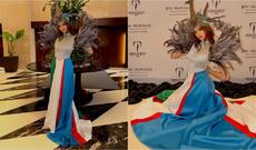 "Miss Earth 2025"(Miss Yer) gözəllik müsabiqəsinin iştirakçısı geyimində dövlət simvollarından istifadə etdiyinə görə cərimələnib