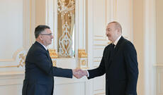 Prezident İlham Əliyev İsrail Dövlətinin xarici işlər nazirini qəbul edib