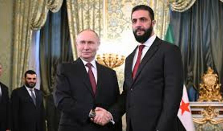 Suriyanın müvəqqəti prezidenti əl-Şaraanın Moskvaya  rəsmi səfəri başlayıb