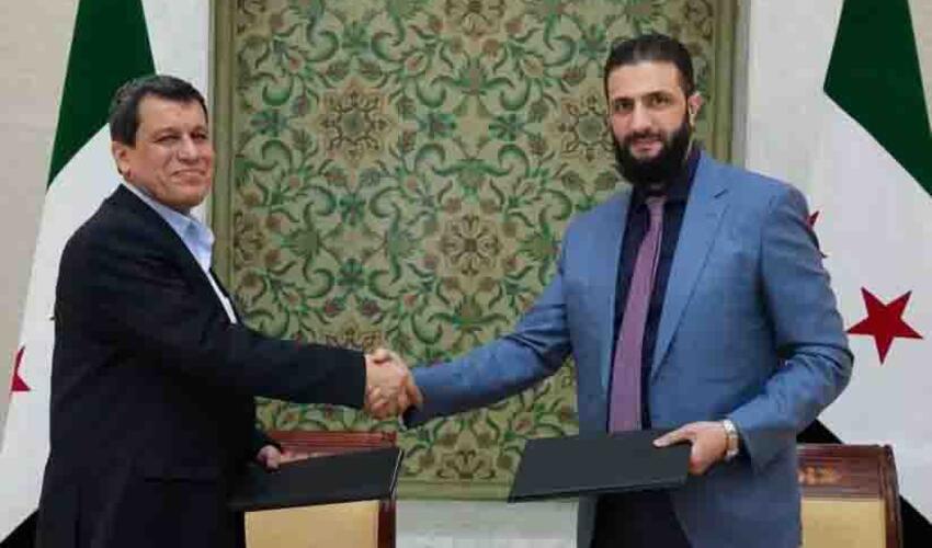 Suriya və kürdlər təhlükəsizlik razılığına gəliblər