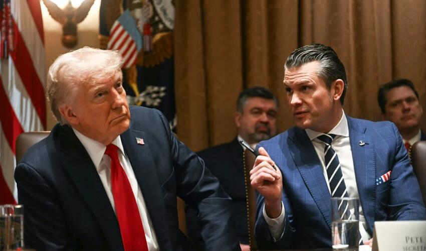 ABŞ silahlı qüvvələri Trampın İranla bağlı verdiyi istənilən əmri yerinə yetirməyə hazırdır