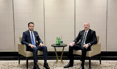 Prezident İlham Əliyevin Əbu-Dabidə Müsəlman Ağsaqqalları Şurasının baş katibi ilə görüşü olub