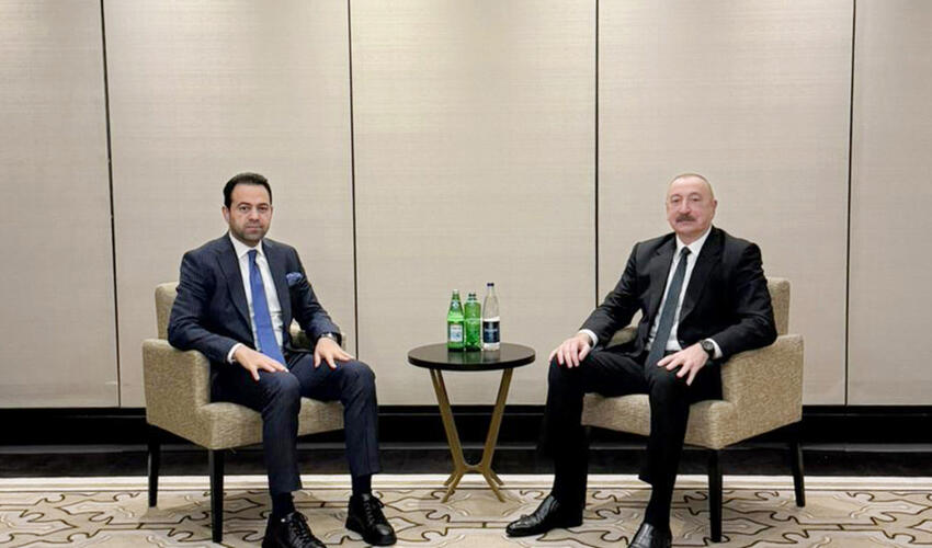 Prezident İlham Əliyevin Əbu-Dabidə Müsəlman Ağsaqqalları Şurasının baş katibi ilə görüşü olub