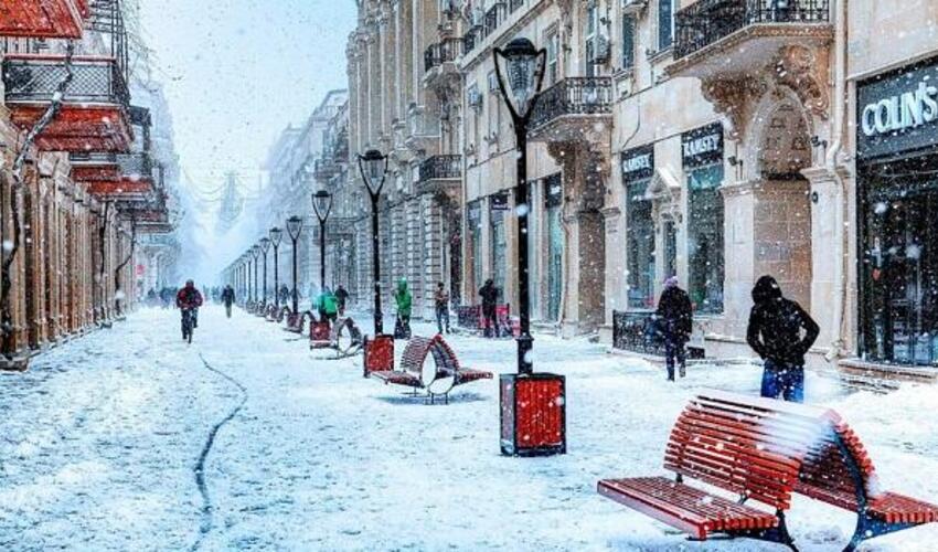 Fevralın 10-da və 11-də hava qeyri-sabit keçəcək, temperatur 5-8 dərəcə enəcək