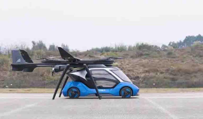 Çində hazırlanmış şaquli qalxma və enmə elektrik təyyarəsinin ilk uçuşu uğurla başa çatıb