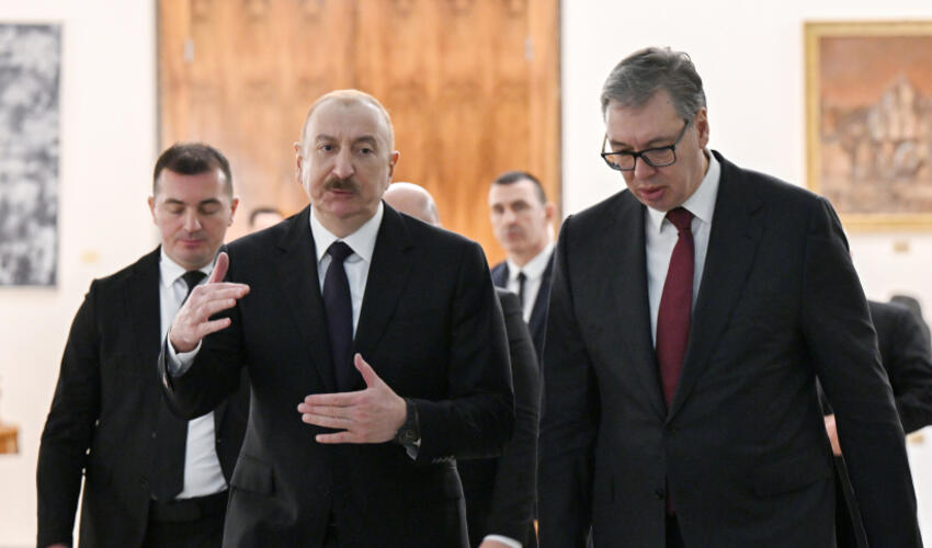 Belqradda Azərbaycan və Serbiya arasında Strateji Tərəfdaşlıq Şurasının 1-ci iclası keçirilib