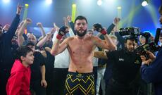 Alim Nəbiyev MMA üzrə ardıcıl üçüncü qələbəsini qazanıb