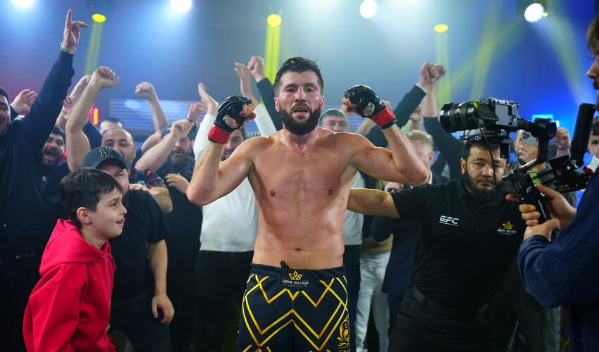Alim Nəbiyev MMA üzrə ardıcıl üçüncü qələbəsini qazanıb