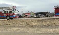 ABŞ-da 30-dan çox avtomobil qəzaya uğrayıb