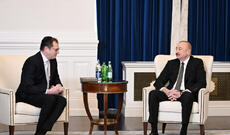 Prezident İlham Əliyev Vaşinqtonda Amerika İsrail İctimai Əlaqələr Komitəsinin icraçı direktoru və digər rəhbər heyəti ilə görüşüb
