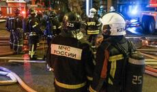 Pskov bölgəsinə dronlar hücum etdi: Velikiye Lukidəki neft anbarı yanır