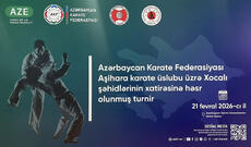 Xocalı şəhidlərinin əziz xatirəsinə həsr olunmuş Aşihara karate üslubu üzrə turnir təşkil olunub