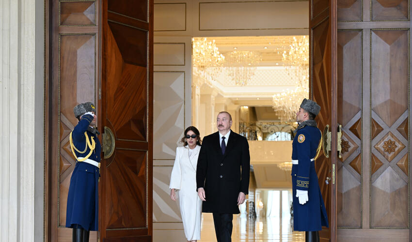 Efiopiyanın Baş nazirinin rəsmi qarşılanma mərasimi olub