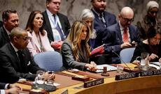 Melaniya Tramp BMT Təhlükəsizlik Şurasının iclasına sədrlik edib