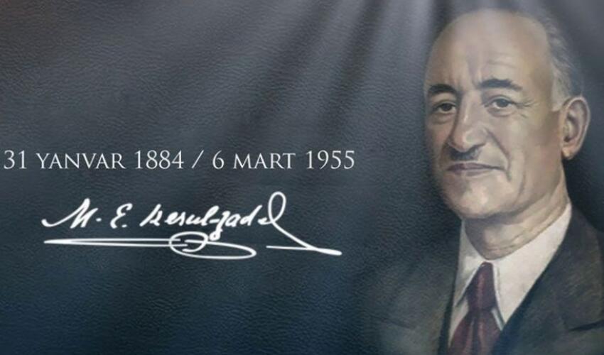 Bu gün Məhəmməd Əmin Rəsulzadənin anım günüdür