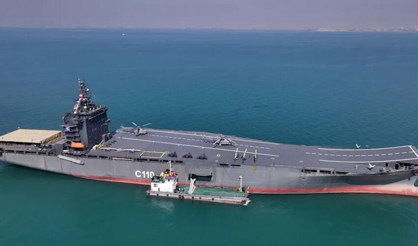 ABŞ İranın pilotsuz təyyarə daşıyan gəmisinə zərbə endirib