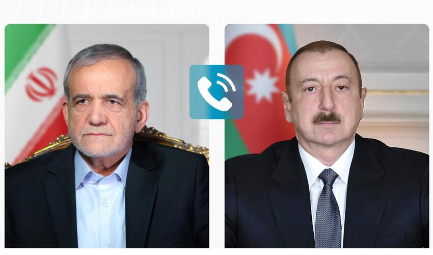Məsud Pezeşkiyan İlham Əliyevə zəng etdi