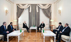 Prezident İlham Əliyev Bosniya və Herseqovina Rəyasət Heyətinin üzvü ilə görüşüb