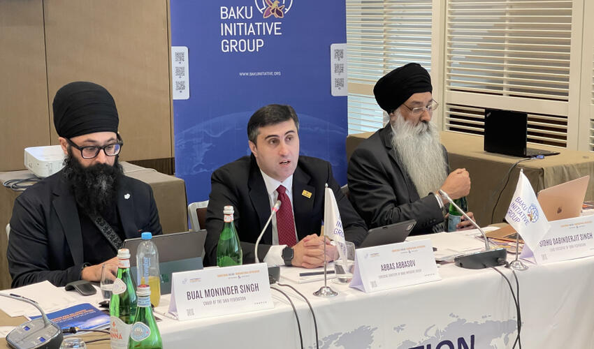 Bakı Təşəbbüs Qrupu: Siqhlərə və müstəmləkə zülmü altında olan xalqlara dəstək davam edəcək