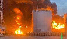 Krasnodar neft bazasındakı bütün saxlama çənləri məhv edilib