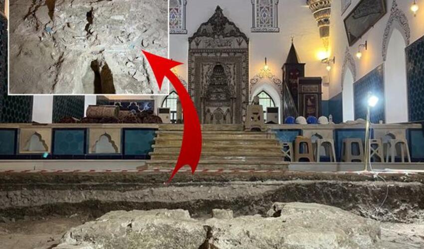 Bursada həyəcanverici bir tapıntı: 600 illik bir məscidin altında hovuz aşkar edilib