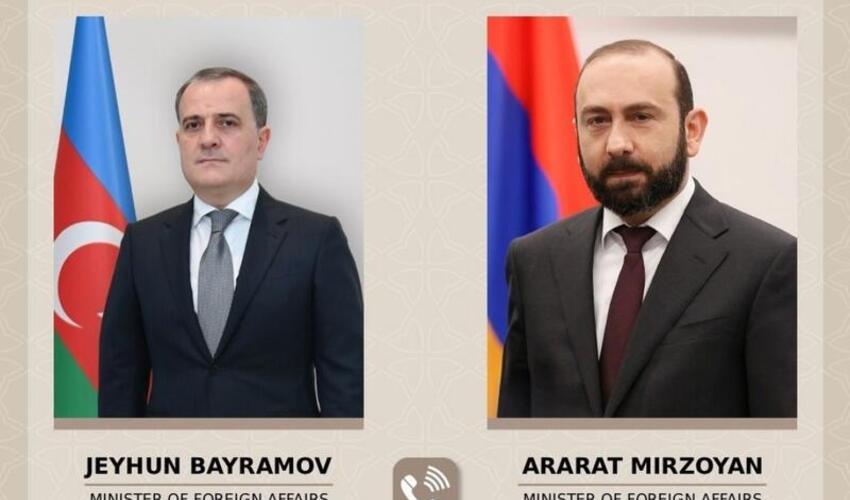 Azərbaycan və Ermənistan XİN başçıları telefon danışığı aparıblar