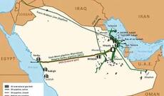 Səudiyyə Ərəbistanının Hörmüz boğazından kənarda yerləşən boru kəməri tam gücü ilə neft nəql edir