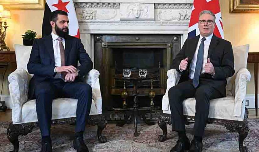 Əhməd Əş-Şəranın Londona ilk səfəri baş tutub