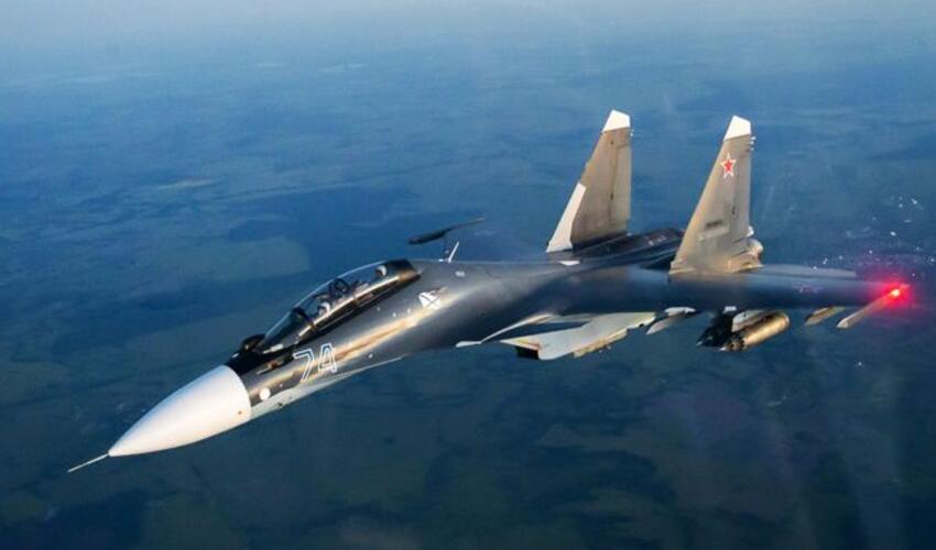 Rusiyanın Su-30 qırıcı təyyarəsi Krımda qəzaya uğrayıb
