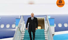 Prezident İlham Əliyev Gürcüstana dövlət səfərinə gəlib