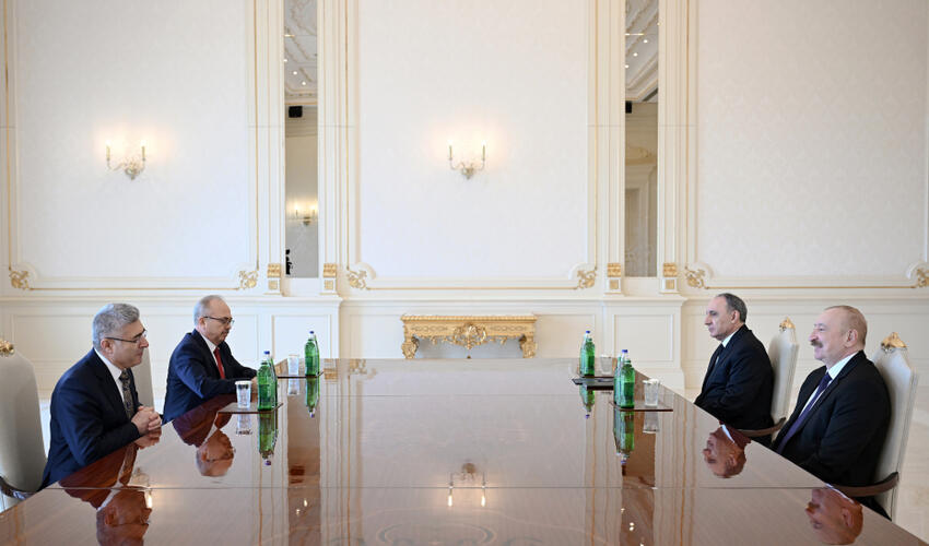 Prezident İlham Əliyev Türkiyə Ali Məhkəməsinin Baş prokurorunu qəbul edib