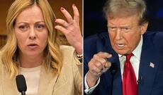 Meloni  Trampı keçmişdə nüvə silahlarından istifadə edən yeganə ölkə olmaqda ittiham edib