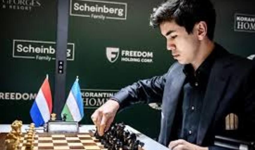 Özbəkistanlı qrossmeysterdən tarixi uğur: Cavaxir Sindarov şahmat tacı uğrunda turnirdə qalib gəlib