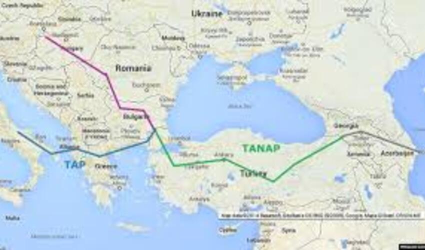 Azərbaycan TANAP vasitəsilə Türkiyəyə qaz ixracını 7%-dən çox artırıb