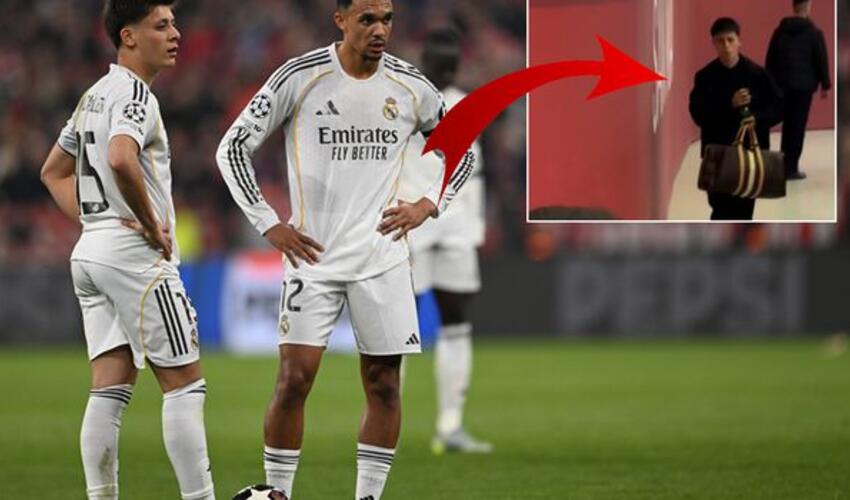 "Real" Madridin soyunma otağı prezidentdən şoka düşdü: Arda, çıx...