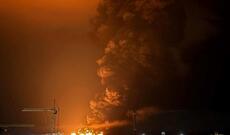 Krım dronların hücumuna məruz qalır: neft anbarı yanır