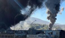 Tuapsedə kütləvi yanğınlar səbəbindən təxliyələr başlayıb