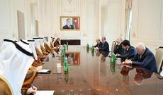 Azərbaycan Prezidenti İlham Əliyev Birləşmiş Ərəb Əmirliklərinin nümayəndə heyətini qəbul edib