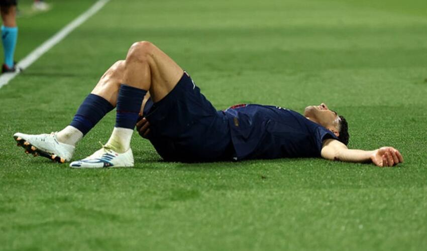 "Bavariya" ilə oyunda PSJ-nin oyunçusu Əşrəf Hakimi ciddi zədə alıb