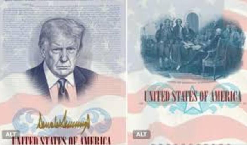 ABŞ Dövlət Departamenti Trampın şəklinin əks olunduğu bir sıra pasportlar buraxacaq